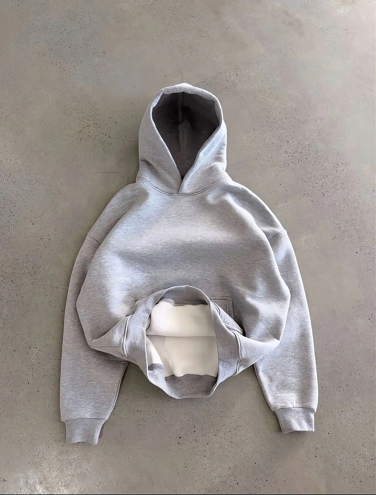Hoodie Ascend Melange Oscuro TC4