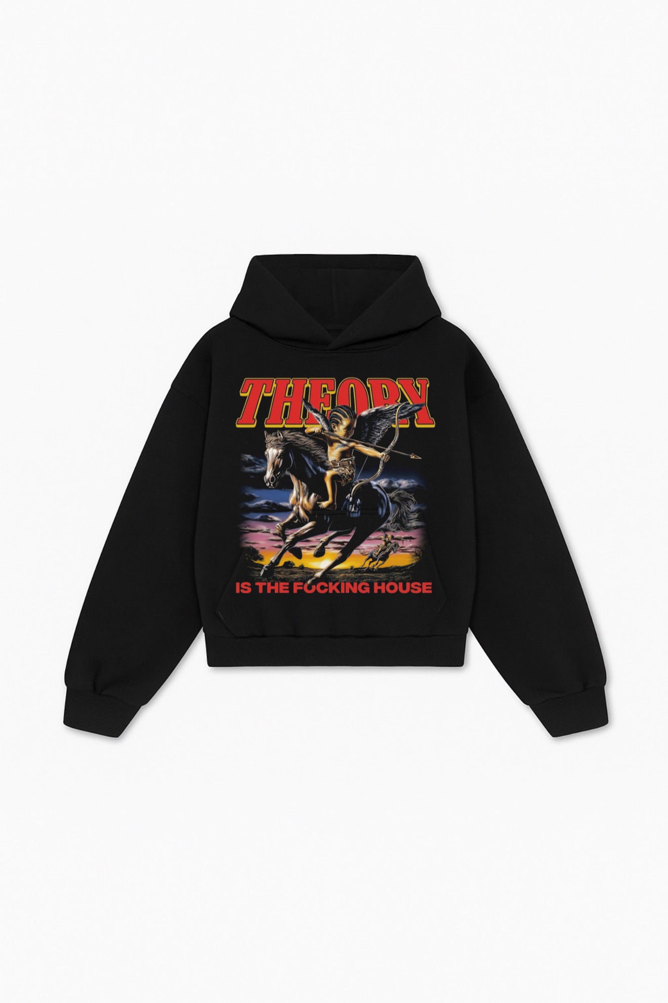 Line Animals Theory Hoodie Overzide